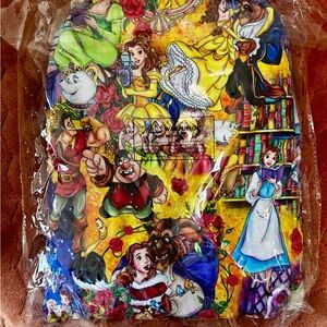 Sugarswan Bamboo Twin/Full Sheet Beauty and the Beast